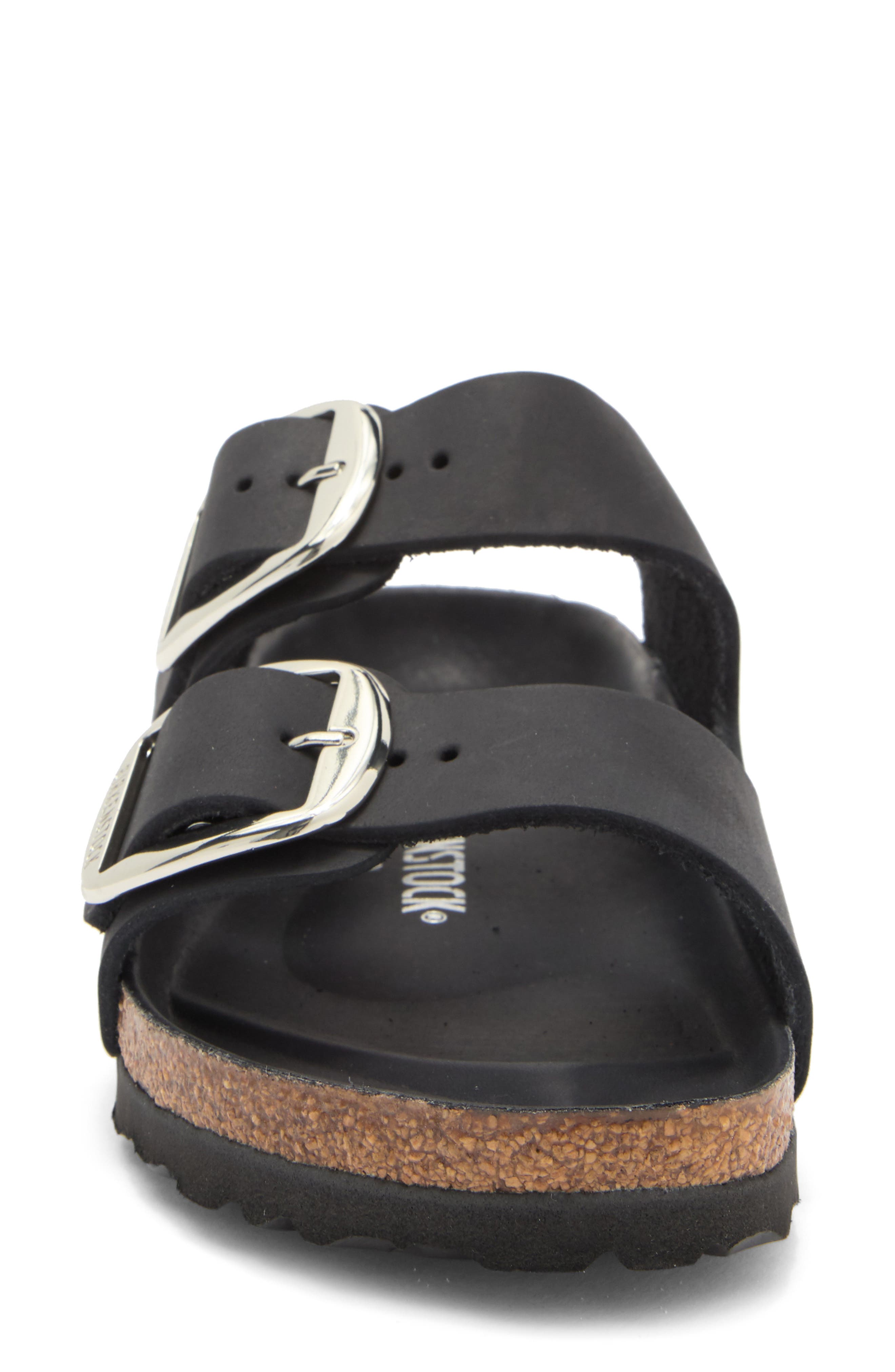 Birkenstock Milano Slingback Sandal, Alternate, color, Black