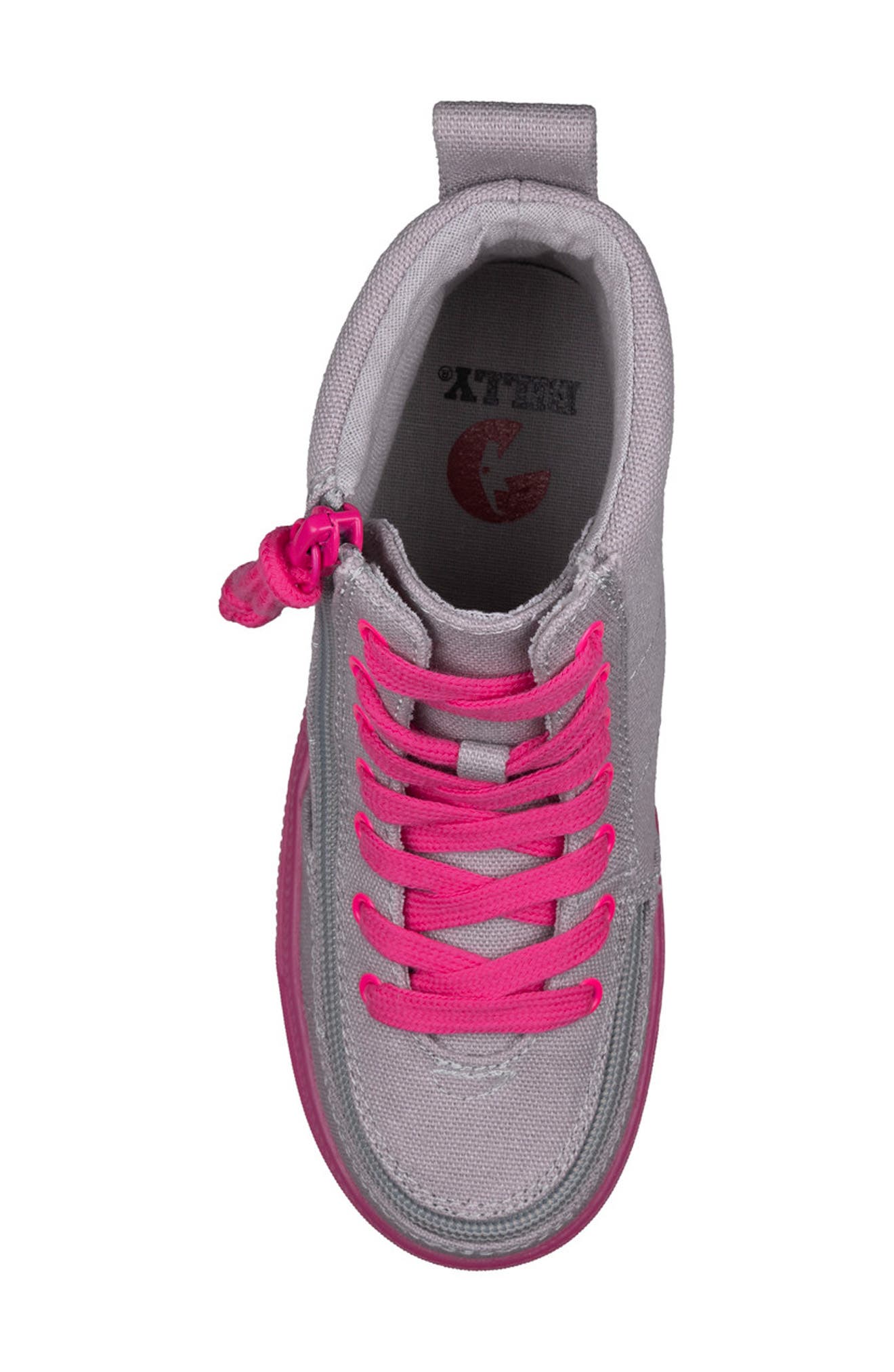 BILLY Footwear Kids' High Top Canvas Sneaker, Alternate, color, 