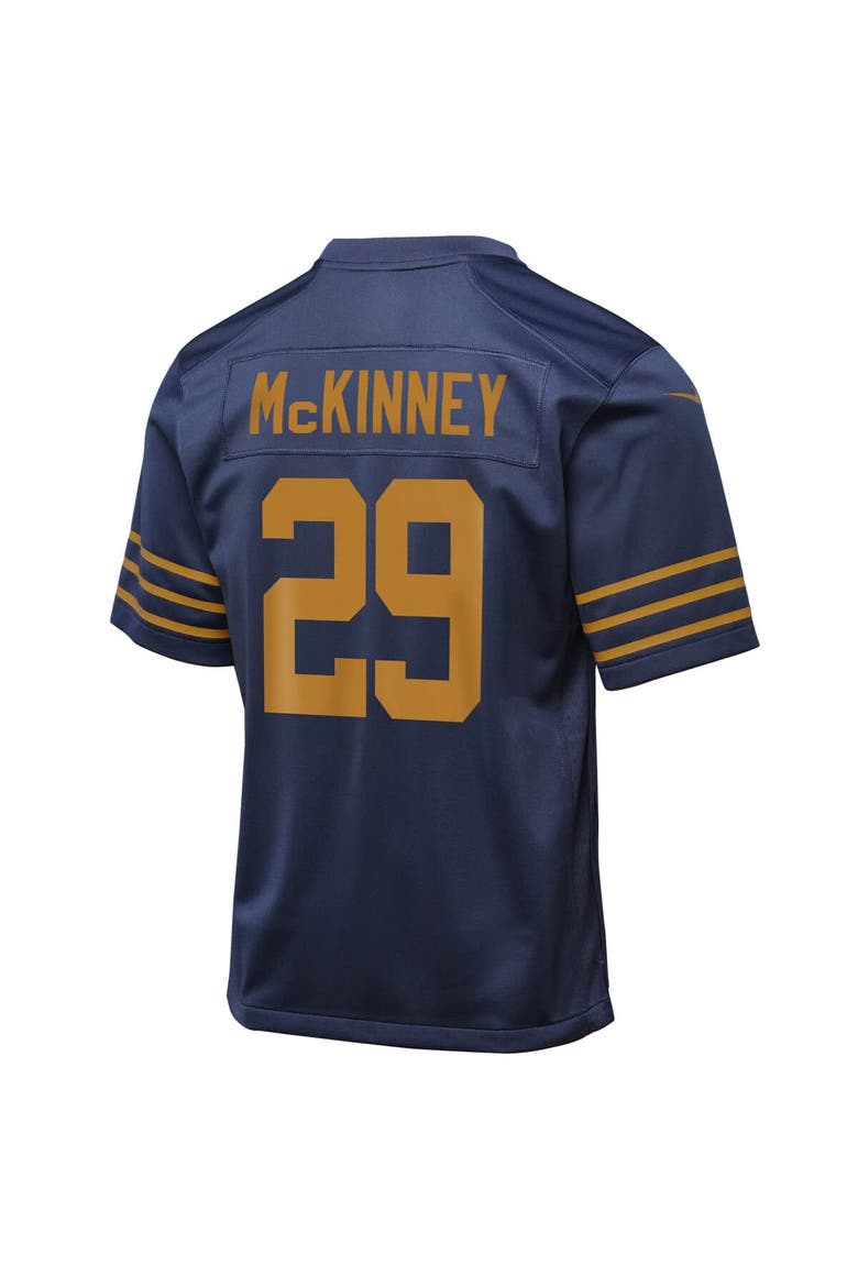 Youth Nike Xavier McKinney Navy Green Bay Packers The 1923 Classic Game Jersey, Alternate, color, Navy
