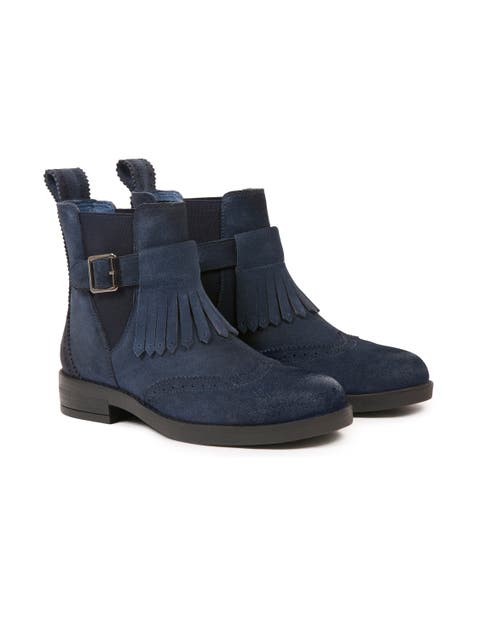 Brogue Strap Chelsea Boot