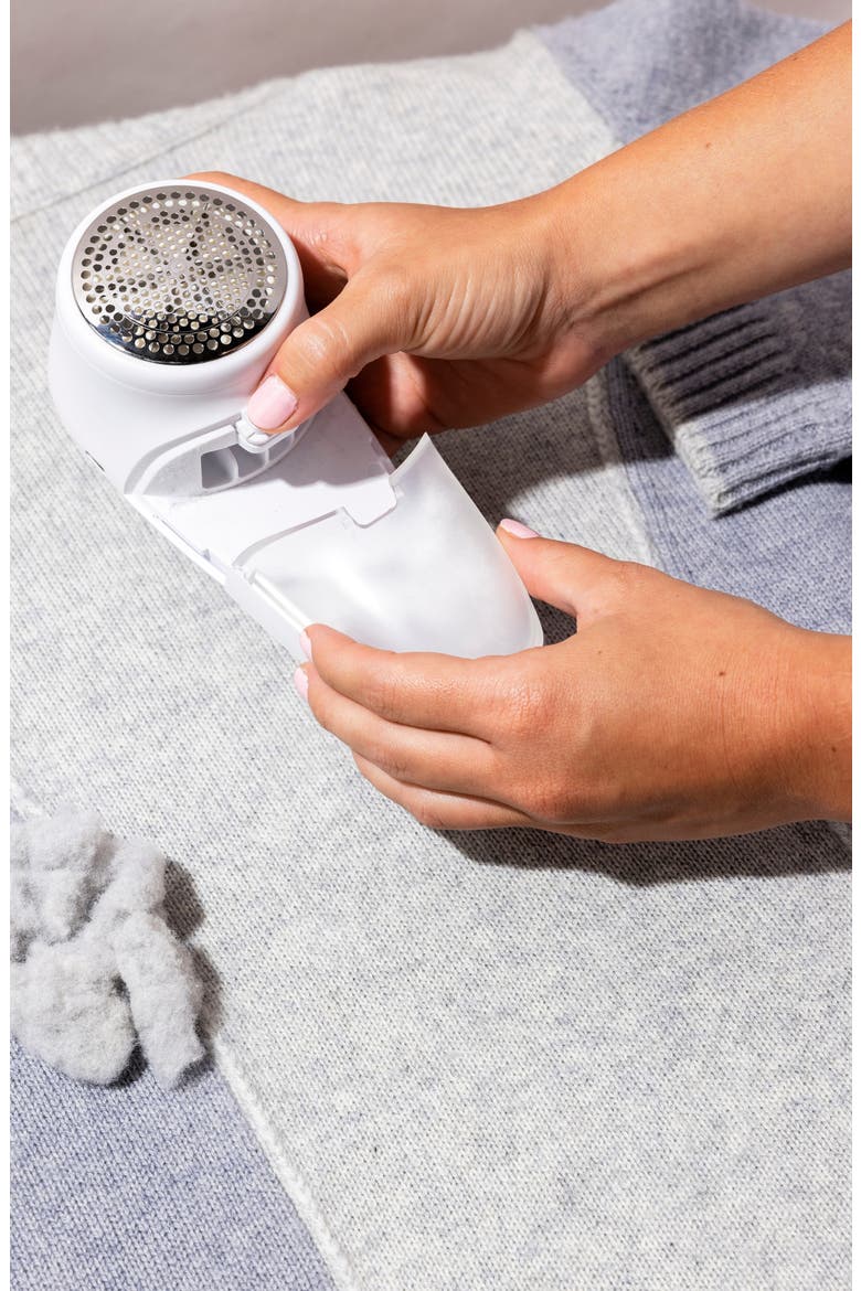 Trim Fabric Shaver, Alternate, color, WHITE