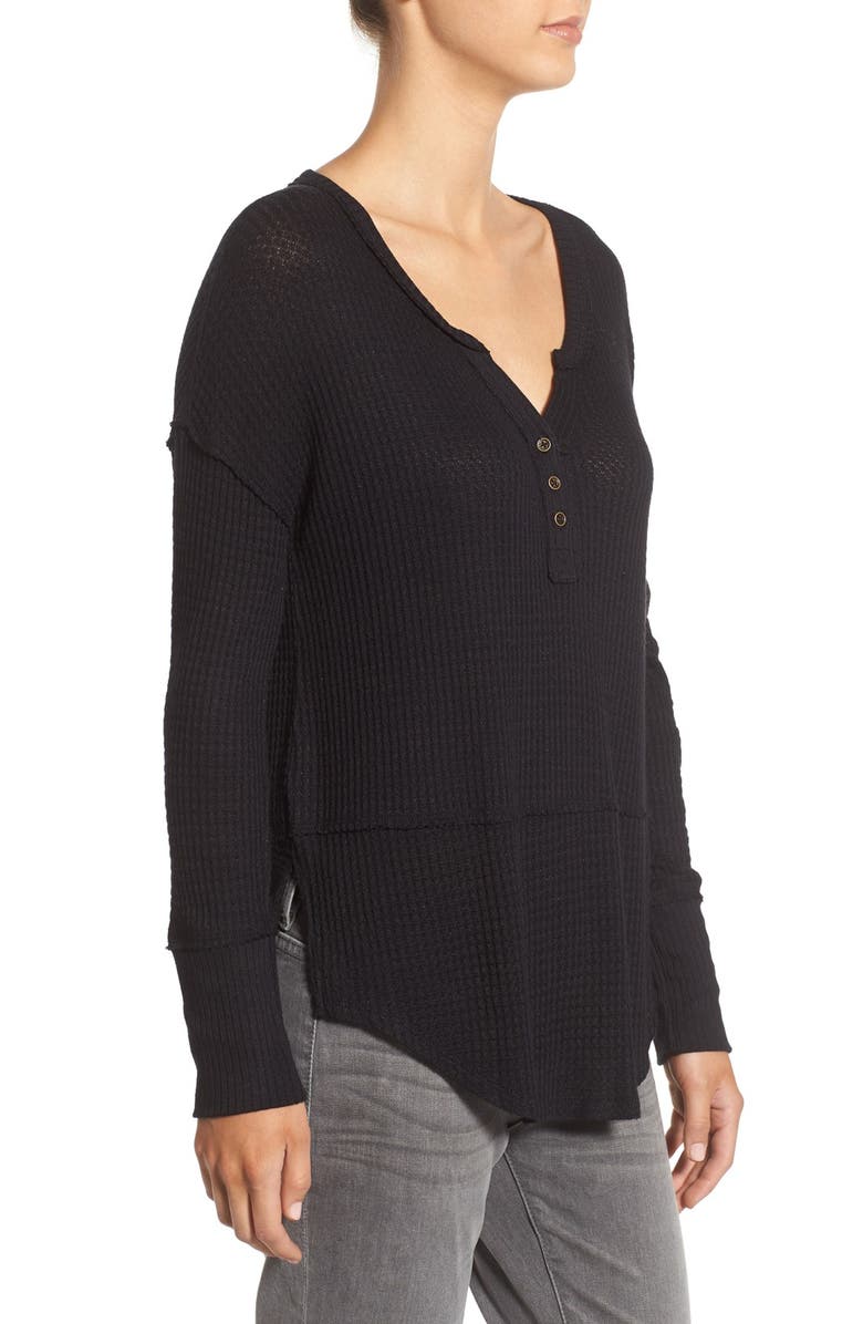 Love on a Hanger Thermal Henley Top, Alternate, color, 