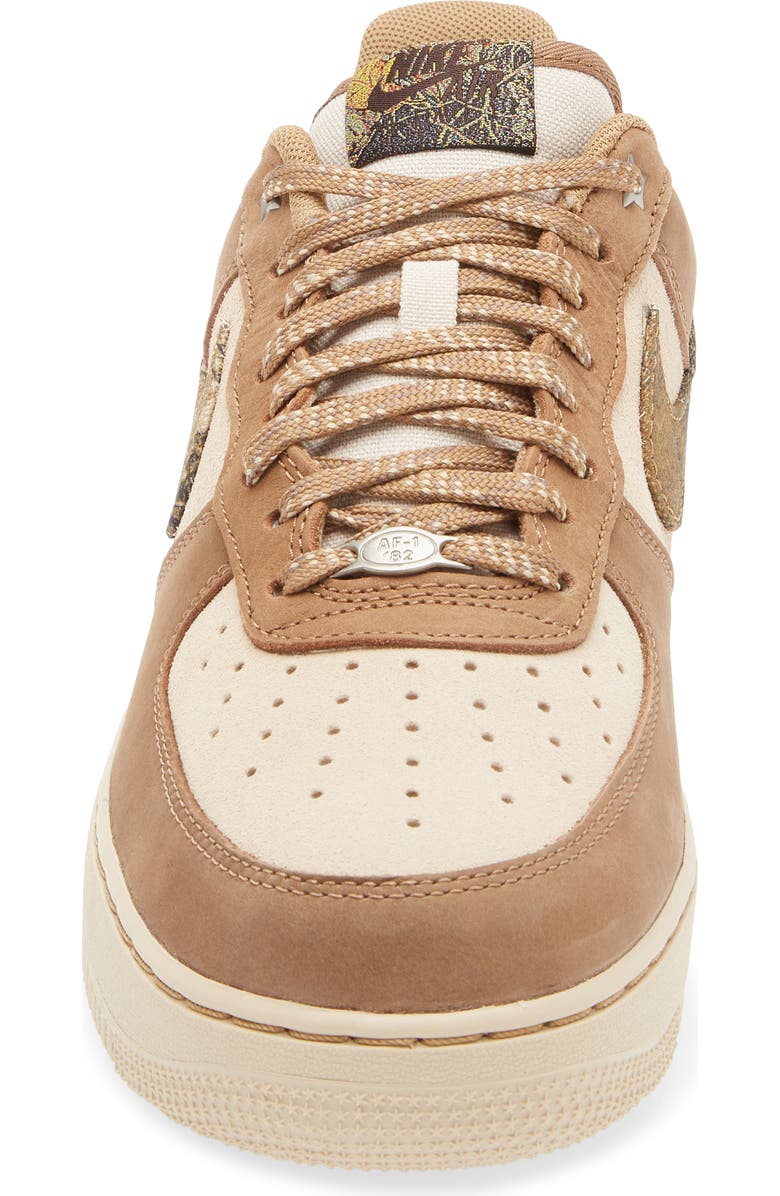 Nike Air Force 1 '07 Sneaker, Alternate, color, Rattan/ Seal/ Brown