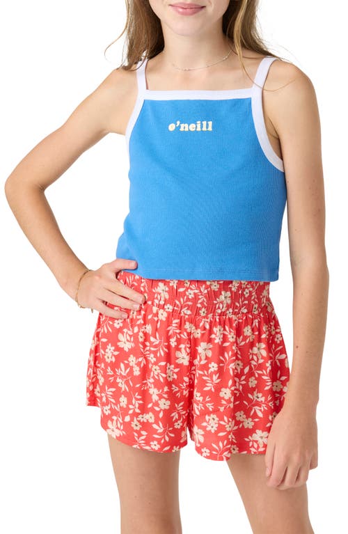 O'neill Kids' Payton Cotton Rib Tank In Regatta