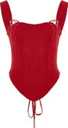 PCFG The Broderie Anglaise Edit Structured Embroidered Corset