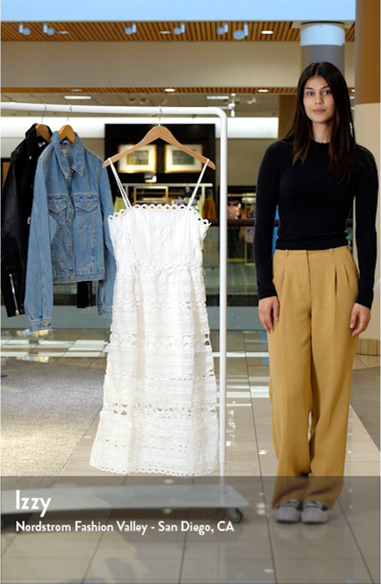 Lace Midi Dress, sales video thumbnail