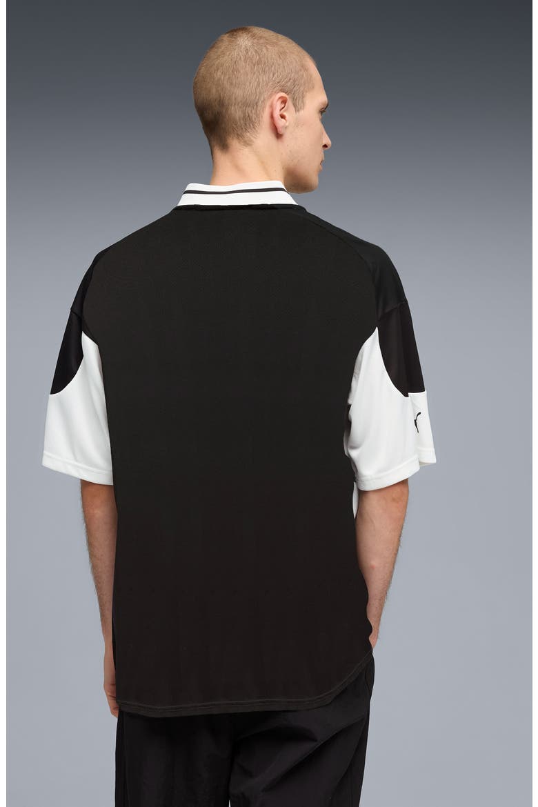 BMW M Motorsport Lifestyle Short Sleeve Jersey, Alternate, color, PUMA BLACK