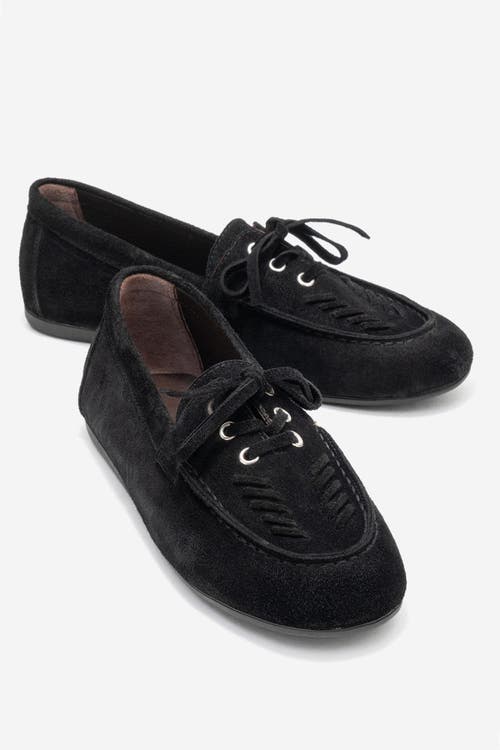 Forever & Always Shoes Lorven Leather Lace Up Loafer In Multi