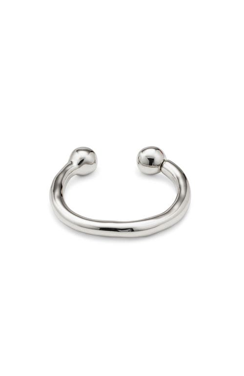 Unode50 Sterling Silver-plated Bracelet In Silver