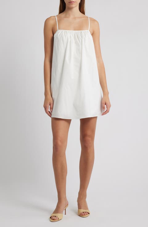 Casey Stretch Cotton Cami Dress