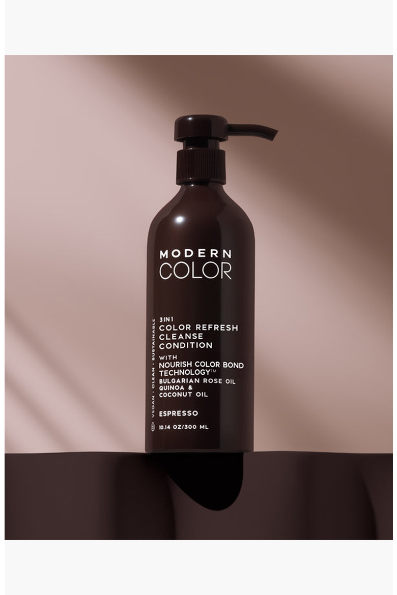 Espresso 3-In-1 Hair Color Refresh Cleanse Conditioner, Alternate, color, Single