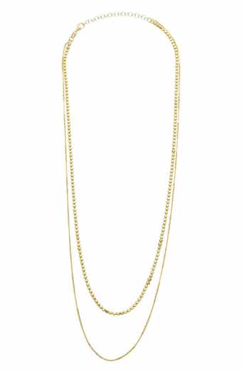 Sterling Silver Layered Necklace