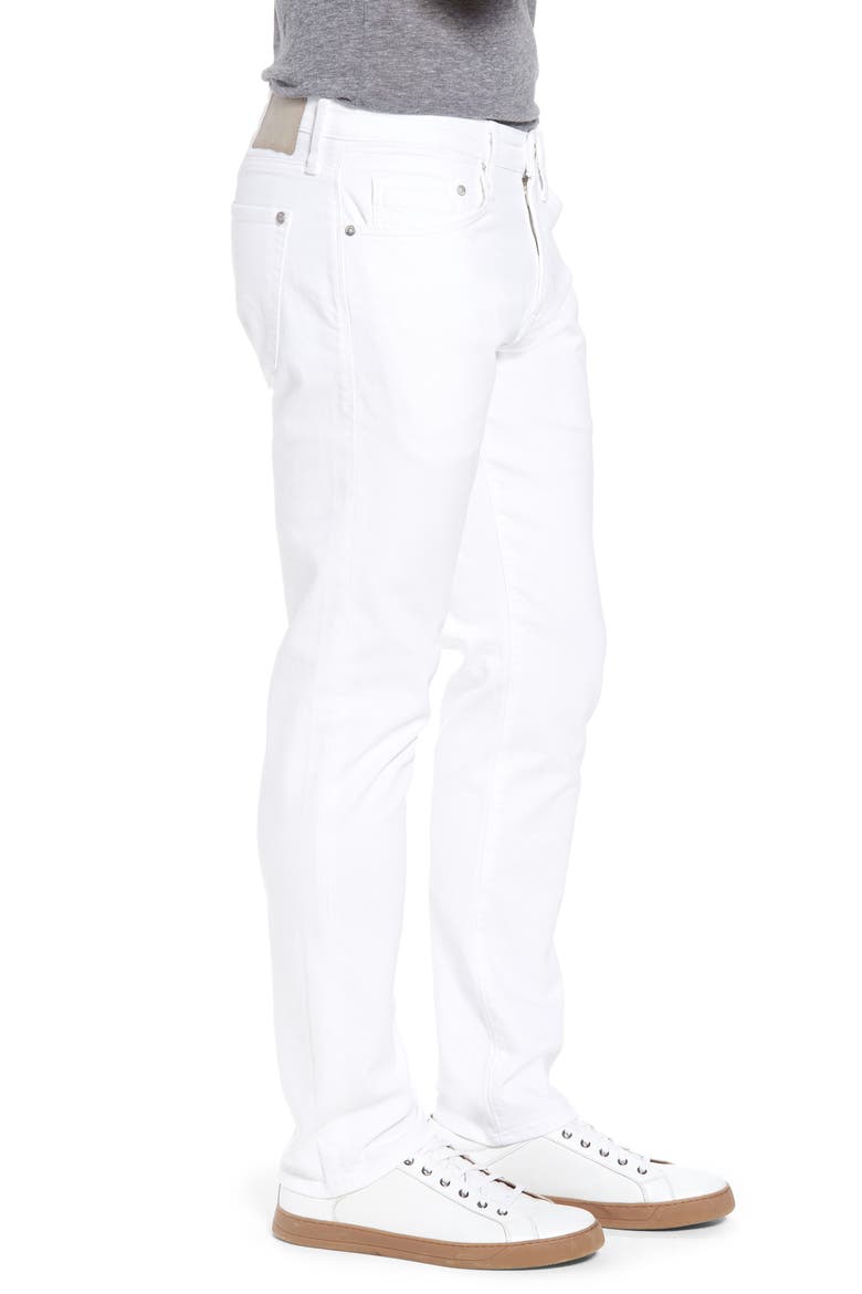 Marcus Slim Straight Leg Jeans, Alternate, color, WHITE WILLIAMSBURG