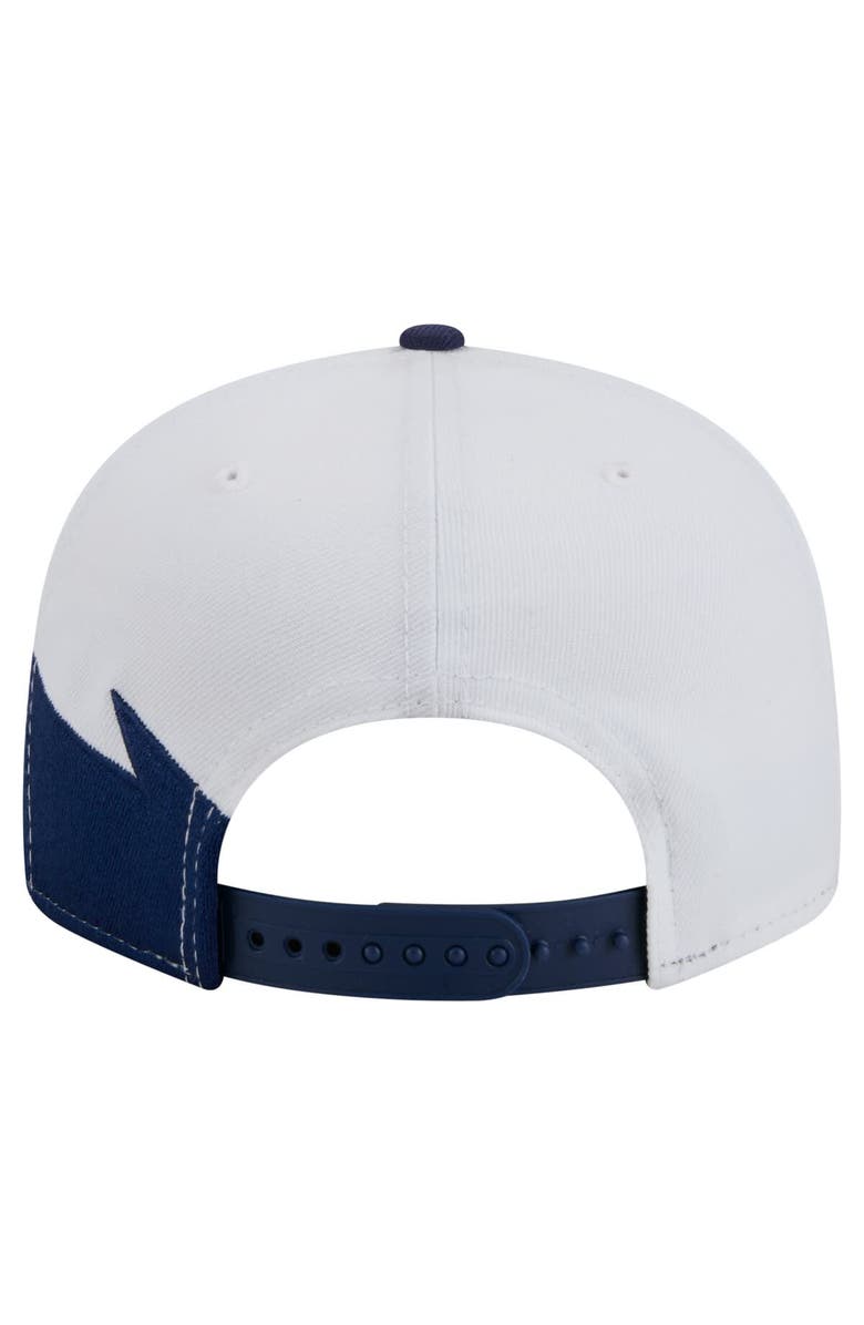 New Era Men's New Era Navy/White Tampa Bay Rays Jagged 9FIFTY Snapback Hat, Alternate, color, Navy