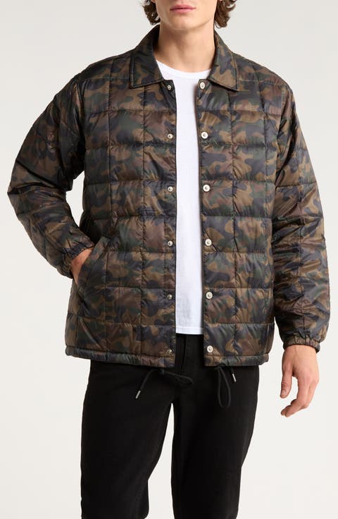 Packable Down Coach Jacket