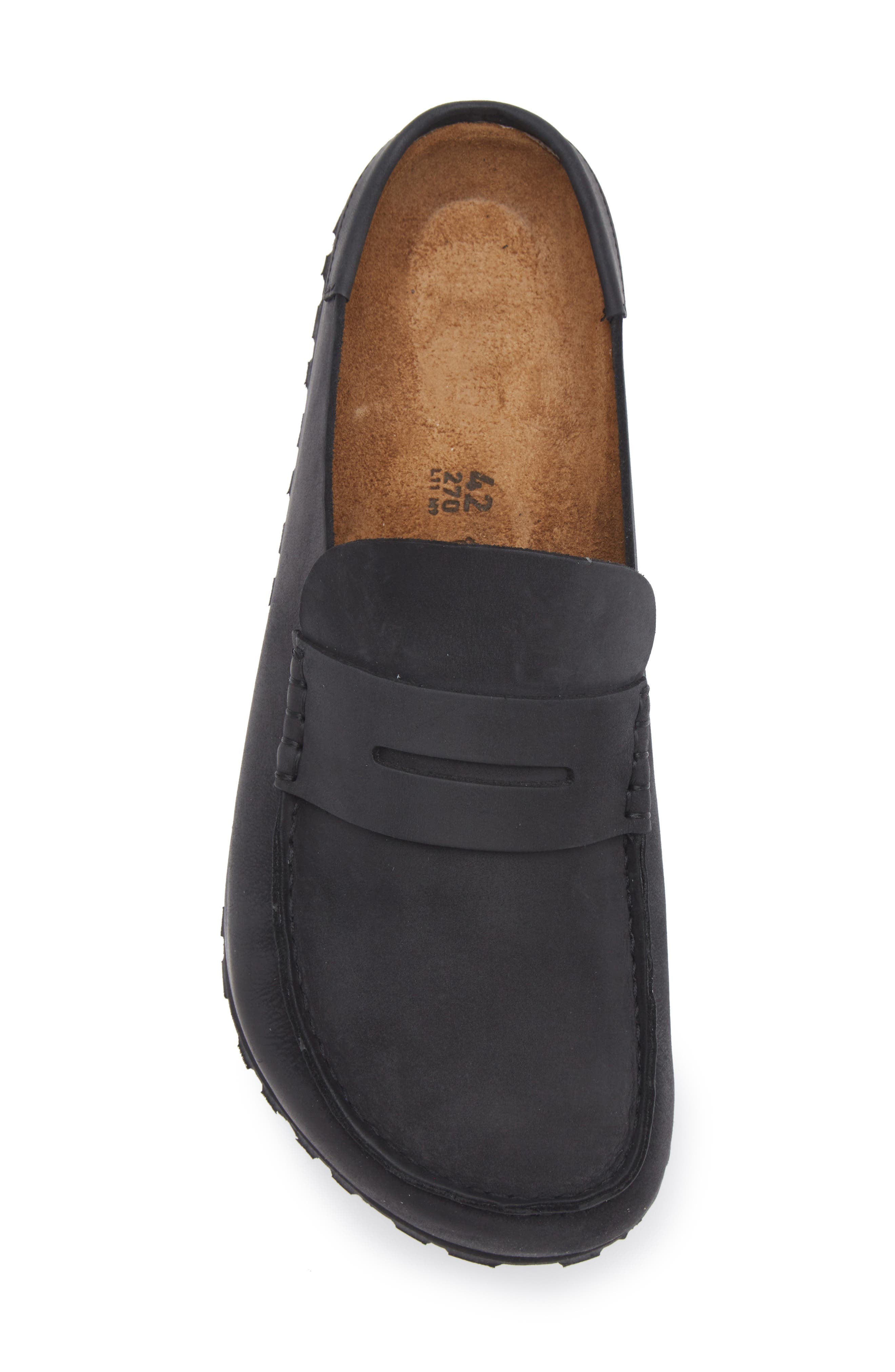 Birkenstock Naples Loafer Clog, Alternate, color, Black