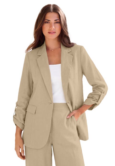 Linen Blazer