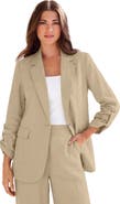 Roaman's Linen Blazer