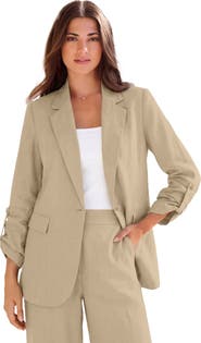 Roaman's Linen Blazer