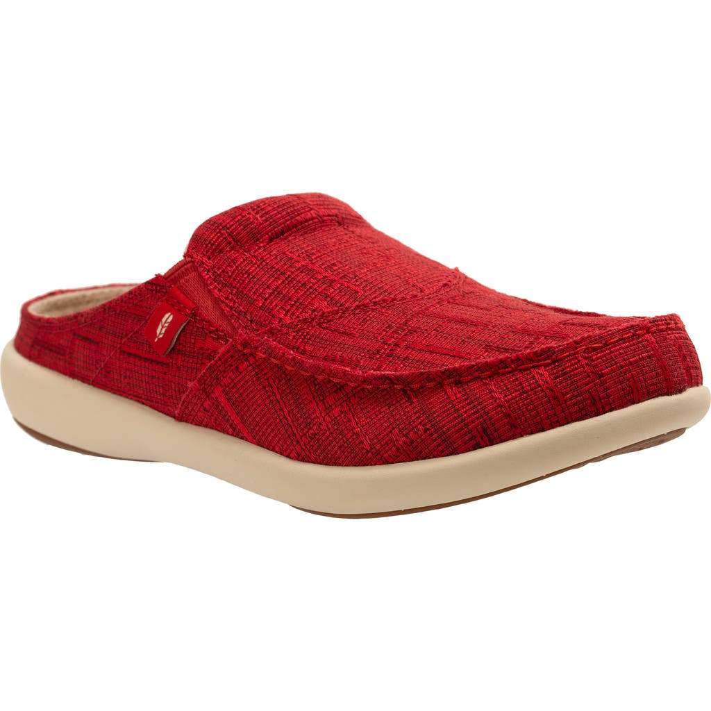 Revitalign Siesta Capri Mule In Red