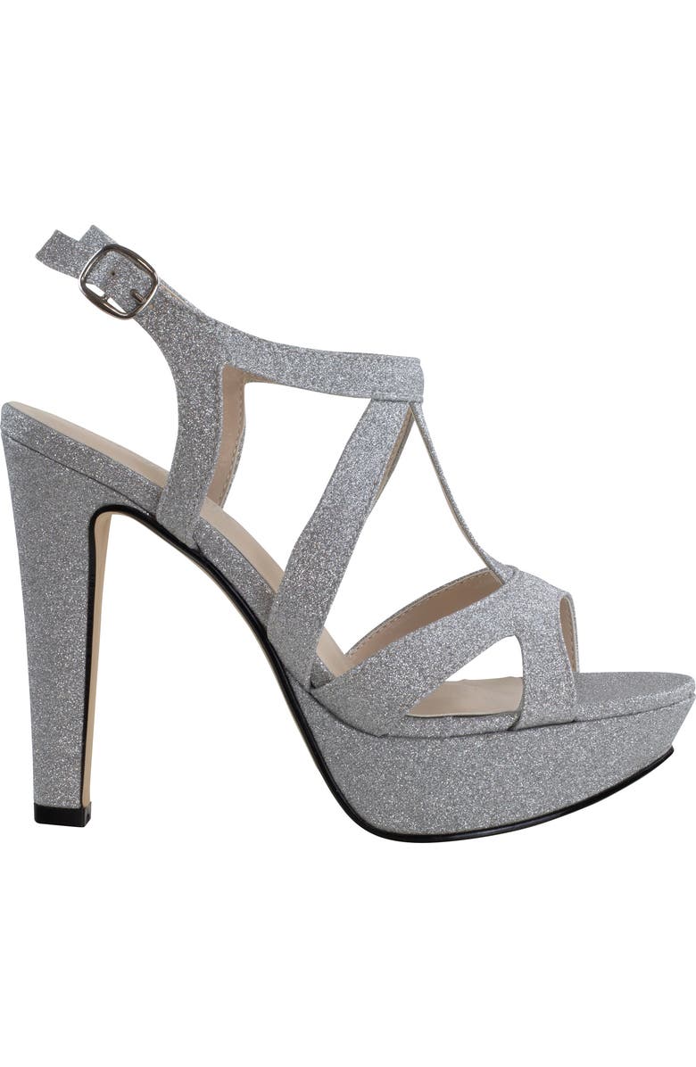 Touch Ups Marley Platform Sandal, Alternate, color, Silver