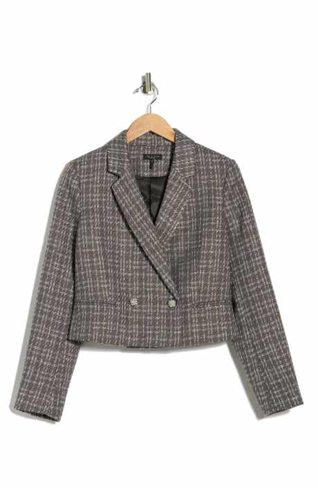 rag & bone Elvy Crop Tweed Blazer
