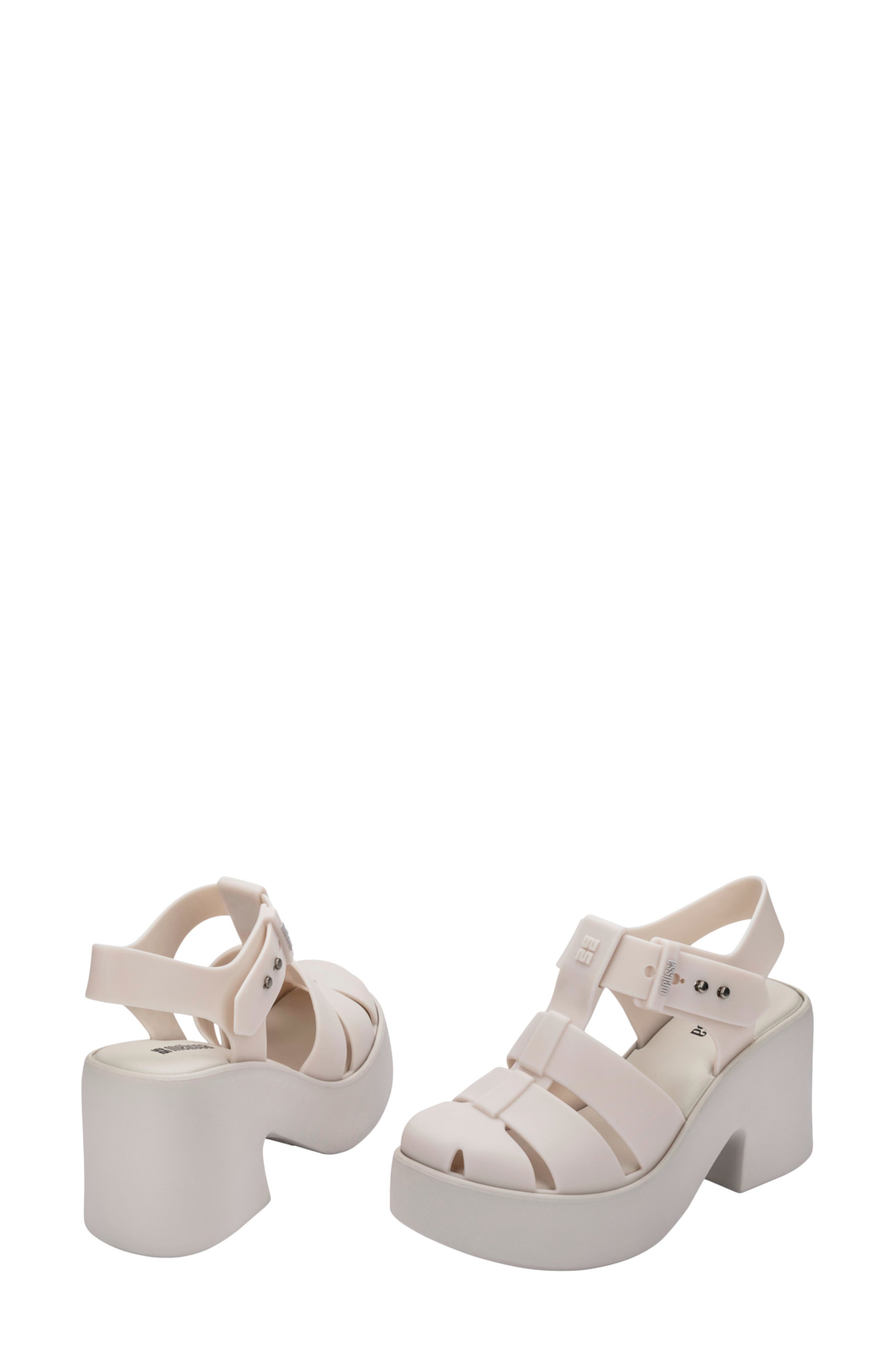 Lulu Platform Fisherman Sandal, Alternate, color, MATTE BEIGE