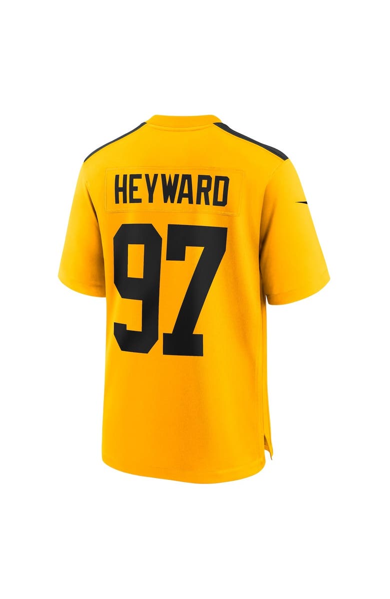Nike Men's Nike Cameron Heyward Gold Pittsburgh Steelers Alternate 1933 Throwback Game Jersey, Alternate, color, Gold