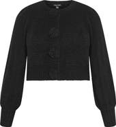 City Chic Winnie Crop Cardigan