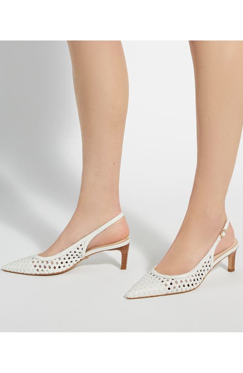 Dune London Divided Pointed Toe Slingback Pump