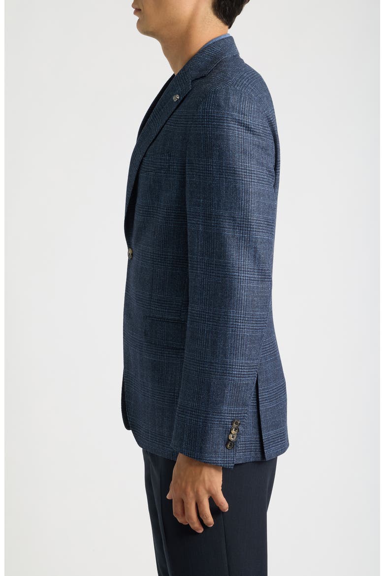 McAllen Wool, Silk & Cashmere Sport Coat, Alternate, color, BLUE