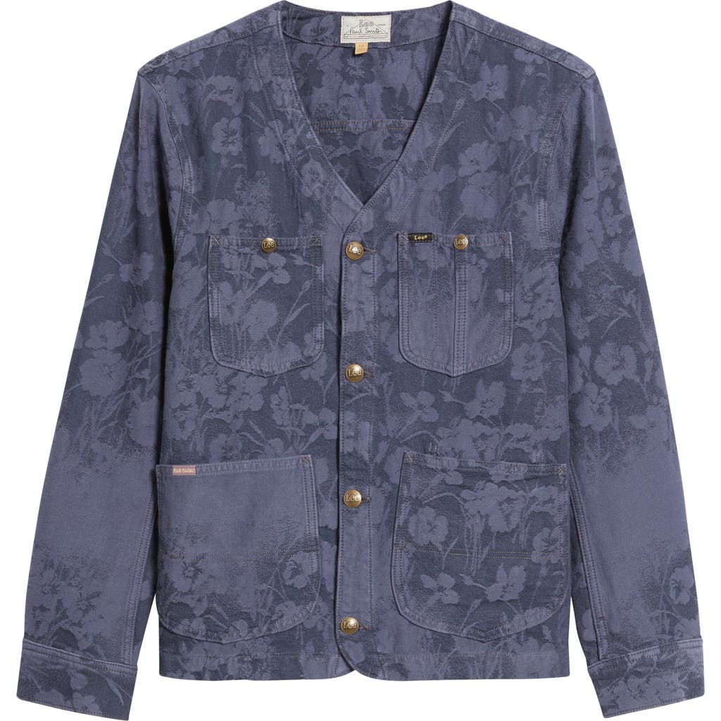 PAUL SMITH PAUL SMITH + LEE FLORAL COTTON CHORE JACKET