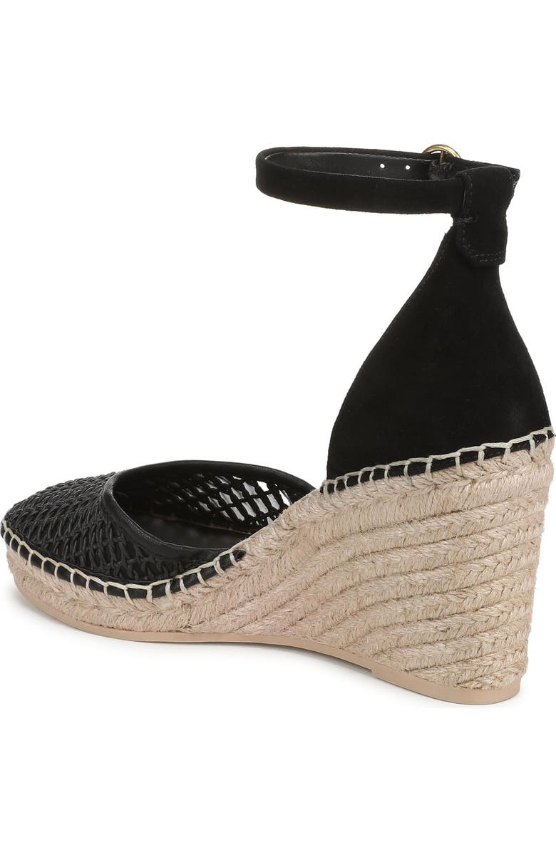 Franco Sarto Idalia Espadrille Wedge, Alternate, color, Black