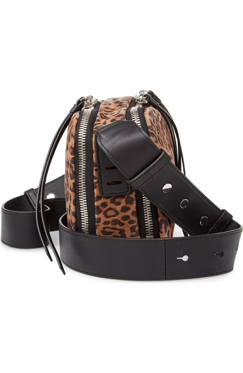 AllSaints Vincent Leather Crossbody Bag, Alternate, color,