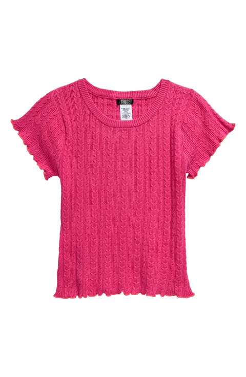 Kids' Cable Knit Top (Big Kid)