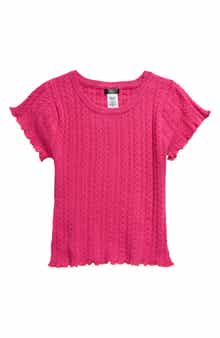 Truce Kids' Cable Knit Top