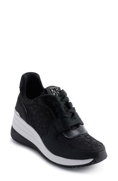 DKNY DKNY KAMAY WEDGE SNEAKER 