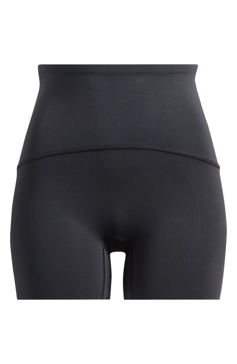 SPANX<sup>®</sup> Booty Boost Active 4-Inch Shorts, Alternate, color, Very Black
