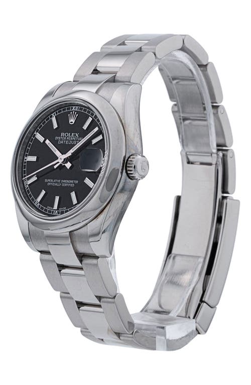 Watchfinder & Co. Rolex  Datejust Lady Bracelet Watch, 31mm In Silver
