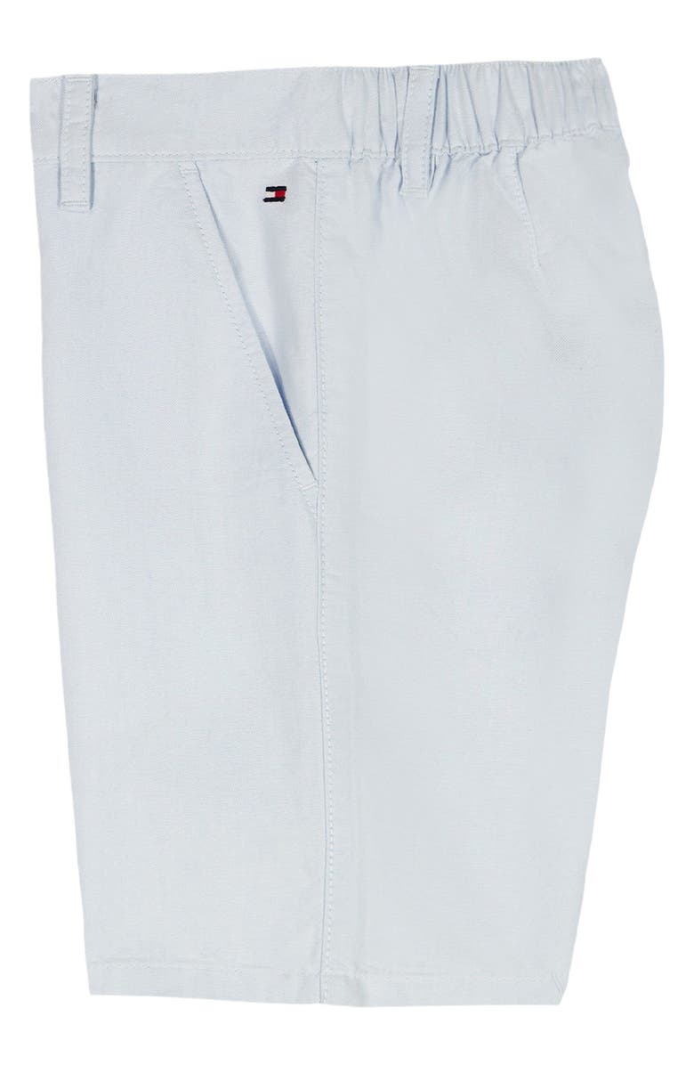 Tommy Hilfiger Kids' Flat Front Oxford Shorts, Alternate, color, Windsurfer