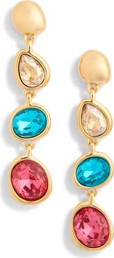 EYE CANDY LOS ANGELES Gabrielle Cubic Zirconia Drop Earrings