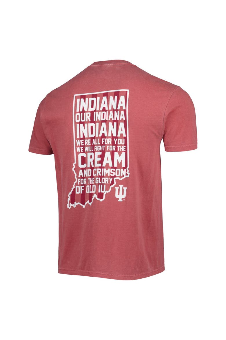 Men's Crimson Indiana Hoosiers Hyperlocal T-Shirt, Alternate, color, Crimson