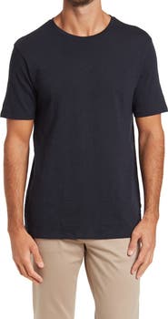 Vince Short Sleeve Slub Crewneck T-Shirt