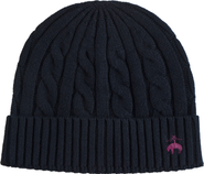 Brooks Brothers Cashmere Blend Classic Cable Hat