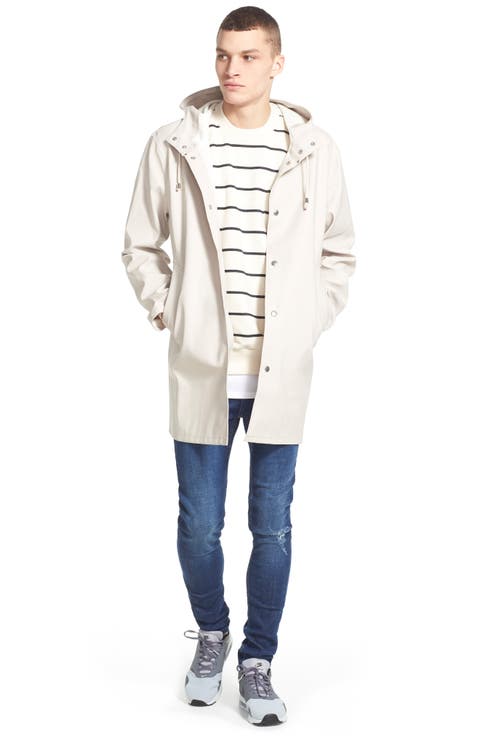Stockholm Long Sleeve Hooded Raincoat