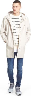 Stutterheim Stockholm Long Sleeve Hooded Raincoat
