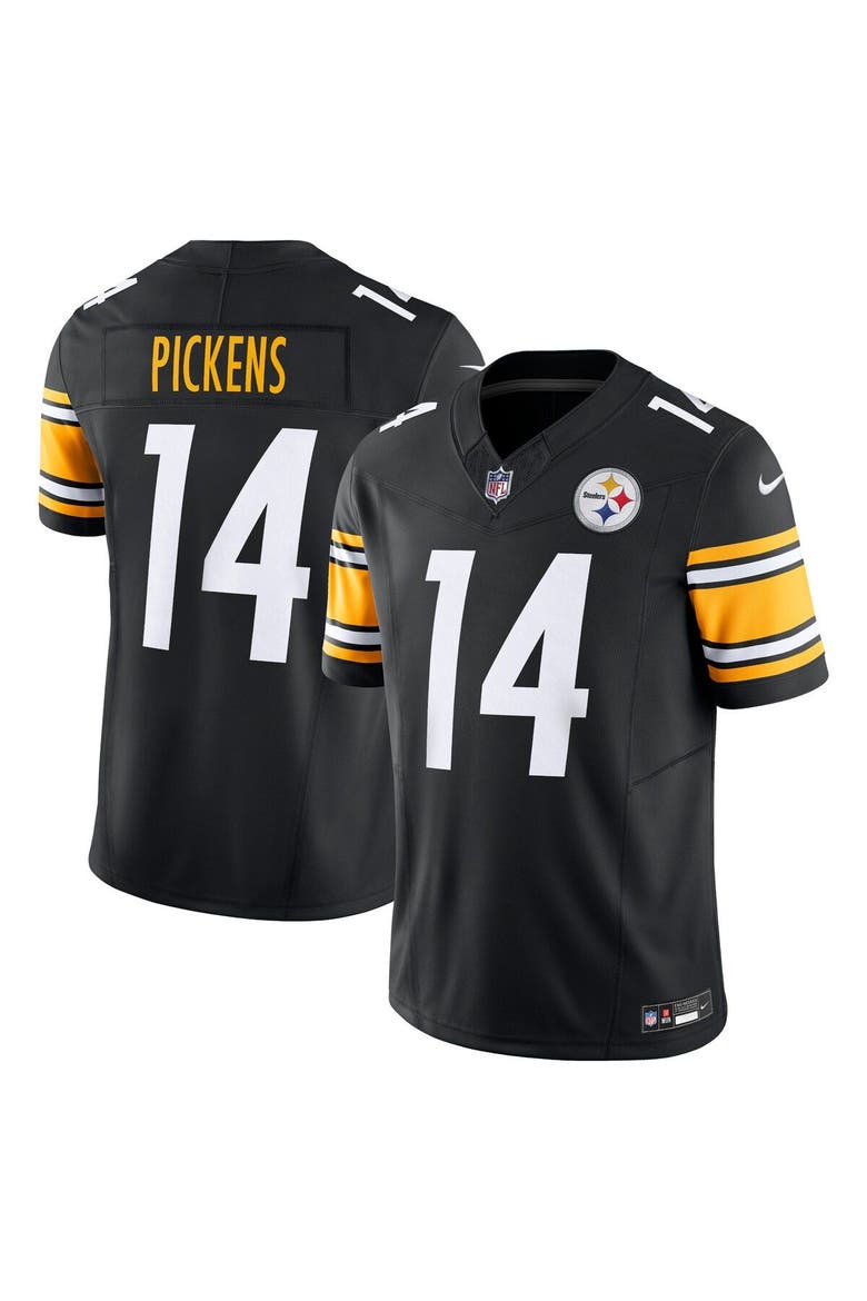 Men's Nike George Pickens Black Pittsburgh Steelers Vapor F.U.S.E. Limited Jersey, Main, color, Black