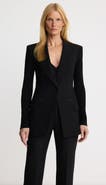 Smythe Not A DB Blazer With Jersey Sleeve