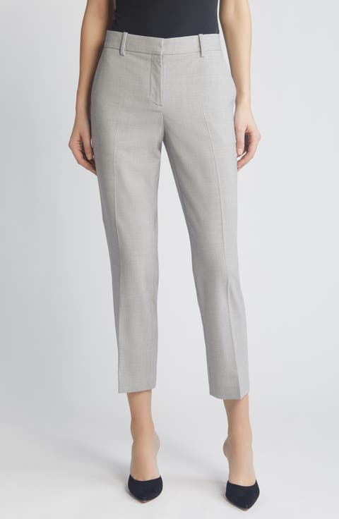 Treeca Wool Blend Crop Pants