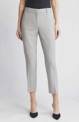 Theory Treeca Wool Blend Crop Pants